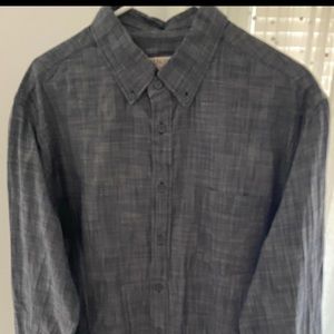 New: Merona Men’s blue jeans like Casual shirt. Size XL